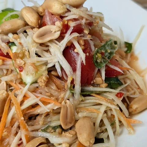 Thai E-Sarn's Papaya Salad